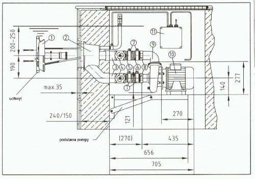 Masaż Z Brązu Tajfun Duo - Zestaw Końcowy 63m3/H 7