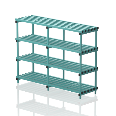 Regały Basenowe - Szafy Czteropiętrowe 4