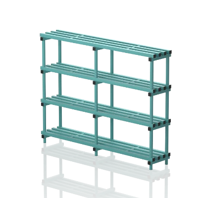 Regały Basenowe - Szafy Czteropiętrowe 5