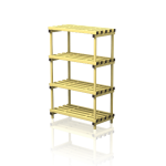 Regały Basenowe - Szafy Czteropiętrowe 12