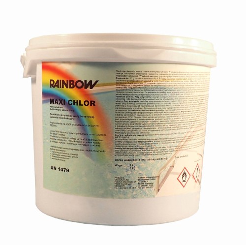 Chlor Do Basenu Maxi Tabletki 200g Wolnorozpuszczalne 1kg 5kg 3