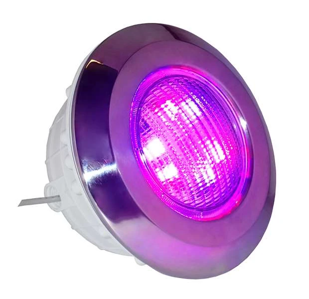 Lampa Basenowa Stalowa Ramka Led 12v Diamond Plus 12