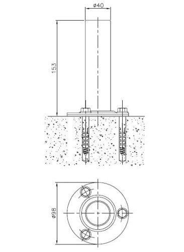 Kołnierze Stalowe Do Drabinek Basenowych 4