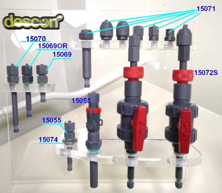 Zaworki Dozujące Injektor Pvc Descon 2