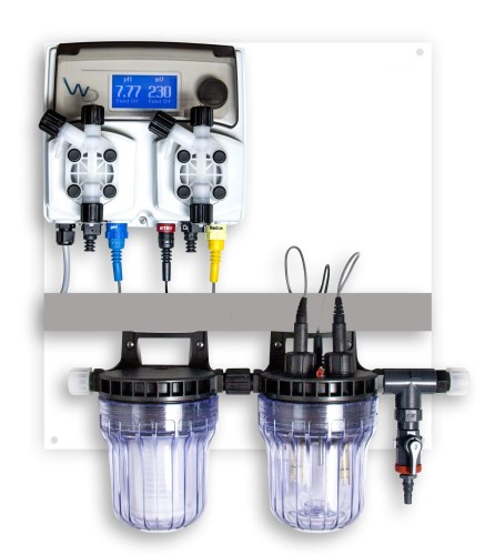 Automat Emec Do Basenów Prywatnych Chlor Rx/pH Lub Tlen/pH 7