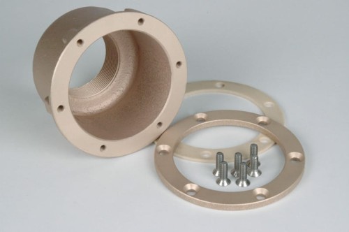 Odpływ Rynnowy Okrągły Brąz Do Basenów Foliowanych 2