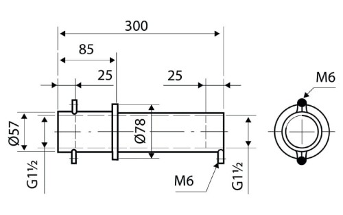 Przepust Murowy Brąz Długi Ceramika 2