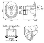 Przeciwprąd Masaż Do Basenu Tender 40-95m3/h 6