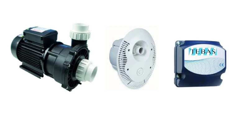 Przeciwprąd Masaż Do Basenu Tender 40-95m3/h 7