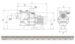 Pompa Basenowa ATLAS 75-150m3/H 5