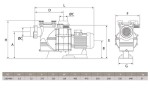 Pompa Basenowa ATLAS 75-150m3/H 7
