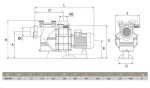 Pompa Basenowa ATLAS 75-150m3/H 8