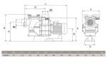 Pompa Basenowa ATLAS 75-150m3/H 11