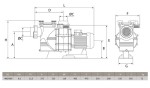 Pompa Basenowa ATLAS 75-150m3/H 12