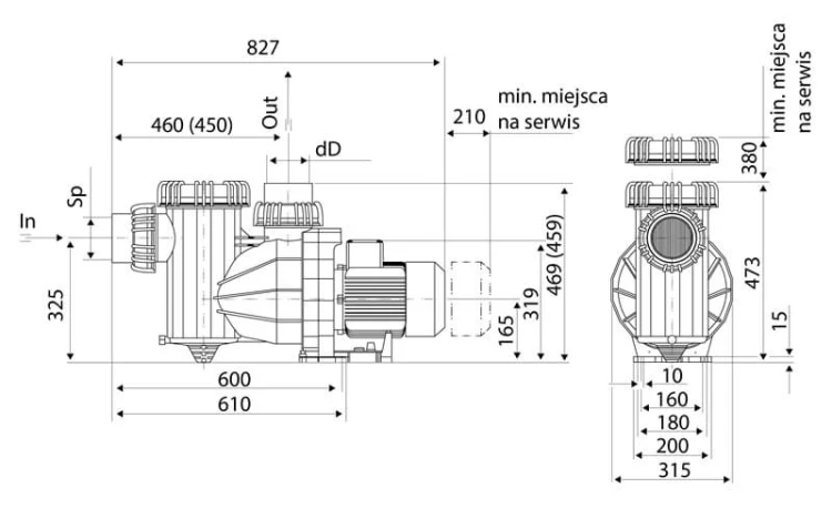 Pompa Basenowa Speck Badu Resort 30-110 M3/H 100-500 M3 3