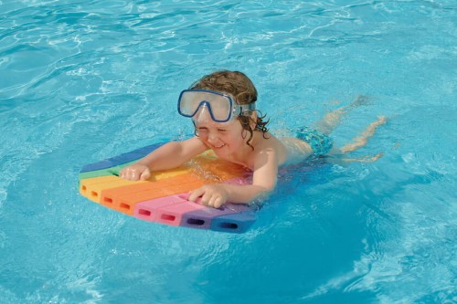 Mata Do Pływania Tęczowa Wielokolorowa Twin 2