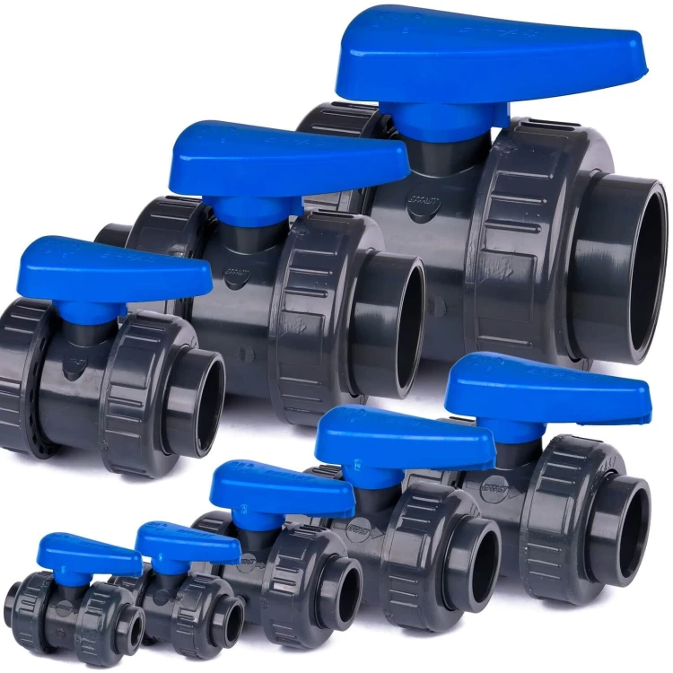 Zawór Kulowy Pvc Kw/Kw Klejony BVD 8