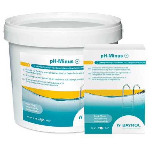 Ph Minus Bayrol 1,5kg 6kg 18kg 1