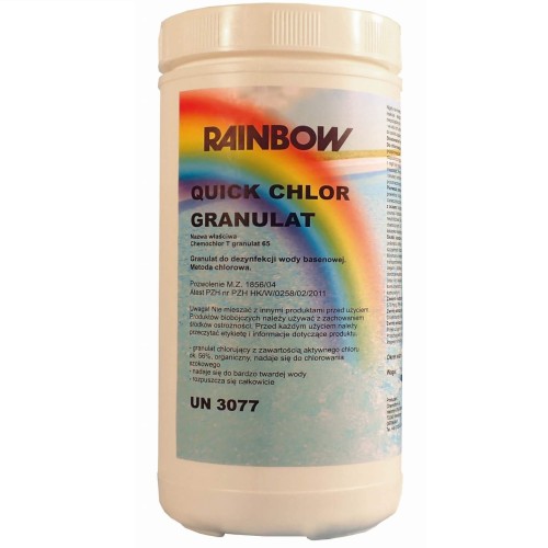 Chlor Do Basenu Quick "SZOK" Granulat 1kg 5kg 2