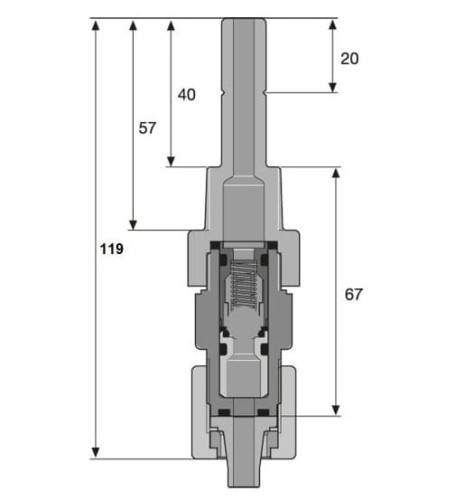 Zaworki Dozujące Injektor Do Chloru Prominent 2
