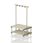 Ławka Basenowa Z Półką I Wieszakiem Jednostronne Dwustronne 3