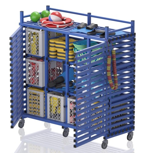 Wózek Basenowy Giga Regał Wielka Szafa Basenowa 9