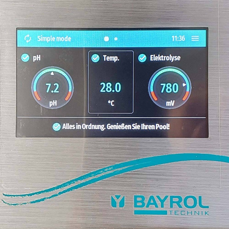 Elektrolizer Generator Chloru Bayrol Automatic Salt Do 140m3 5