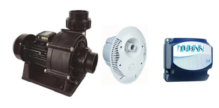 Przeciwprąd Masaż Do Basenu Tender 40-95m3/h 9