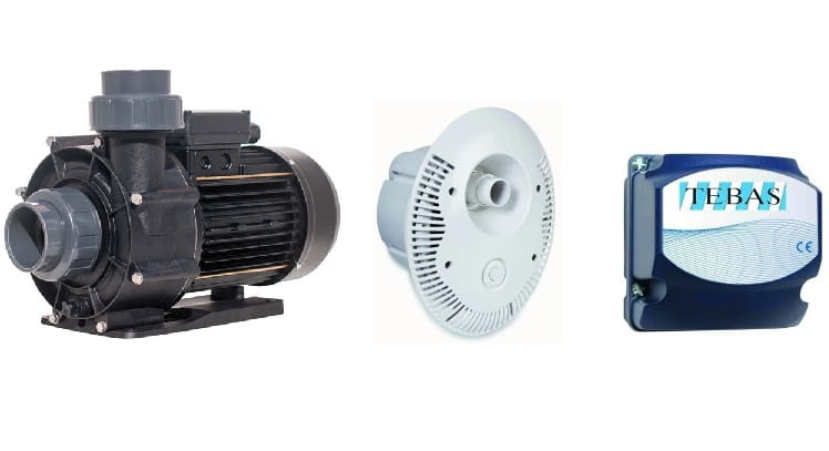 Przeciwprąd Masaż Do Basenu Tender 40-95m3/h 10