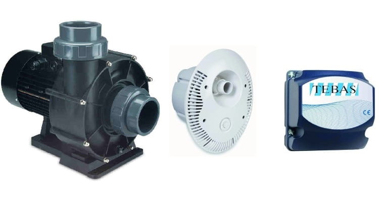 Przeciwprąd Masaż Do Basenu Tender 40-95m3/h 11