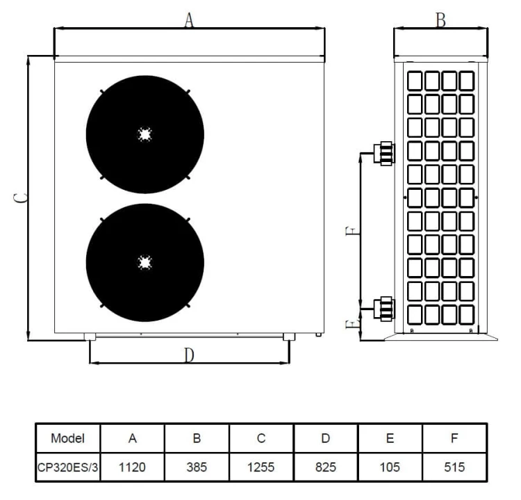 Basenowa Pompa Ciepła Tebas Full Inverter Wifi Baseny 30-95m3 4