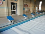 Słupek Basenowy Startowy Niski ZETA Z Belką Do Nogi Zakrocznej 22