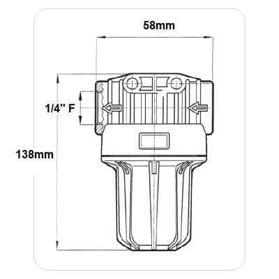 Filtr Aqua Mini Do Wody Pomiarowej 1
