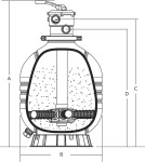 Filtr Piaskowy Do Basenu MFV 5