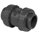 Zawór Zwrotny Sprężynowy Stożkowy Pvc Kw/Kw CVD 3