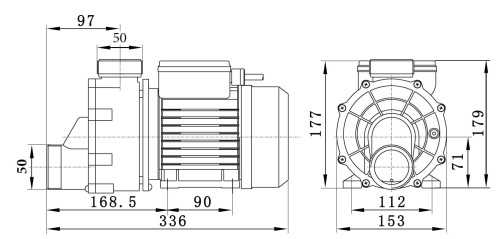 Pompa Do Masaży Basenowych Cleo 30-34m3/H 1