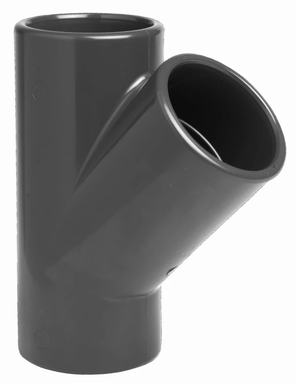 Trójnik Pvc 45' Kw/Kw/Kw TYD 1