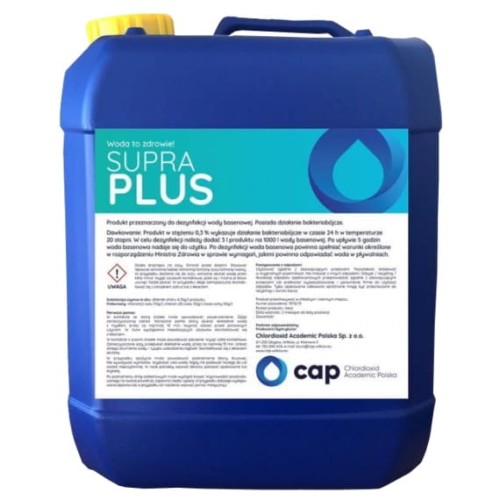 Supra Plus Bakteriobójcza Dezynfekcja Wody Basenowej Adr 6