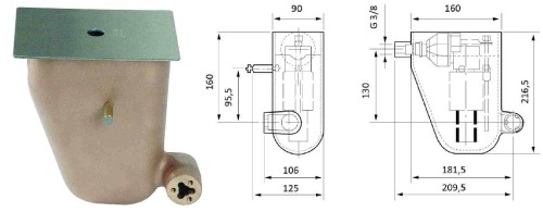 Skimmer Standard Z Brązu I Akcesoria 2