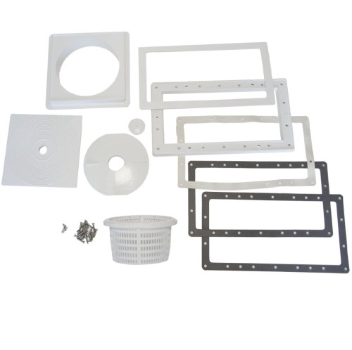 Skimmer Tebas Euro Szeroki Folia Ceramika Śnieżnobiały 4