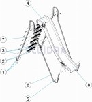 Zjeżdżalnia do basenu - prosta 4