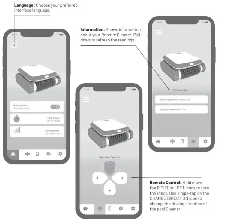 Odkurzacz Basenowy Pentair Prowler P20 Dno Ściany Bluetooth 7