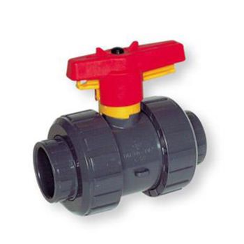 Zawór Kulowy Pvc D75 Z Blokadą Kw/Kw WYPRZEDAŻ