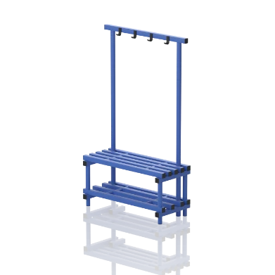 Ławka Basenowa Z Półką I Wieszakiem Jednostronne Dwustronne 7