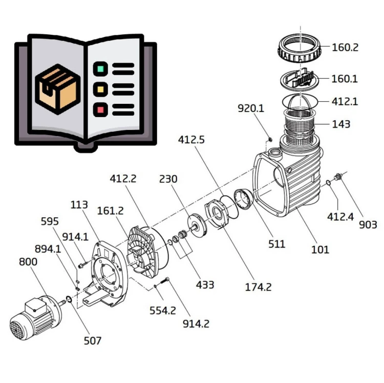 Części Do Pomp Basenowych - KATALOG