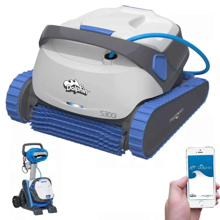 Odkurzacz Basenowy Automatyczny Dolphin S300i Wifi Dno Ściany 16