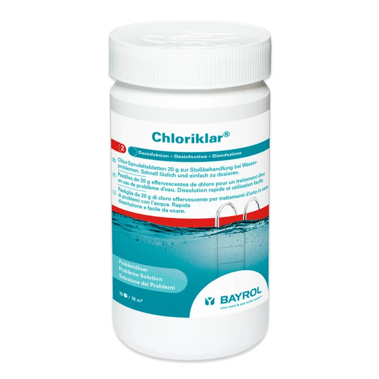 Chloriklar Bayrol Tabletki 1kg 20g Szybkorozpuszczalne 3