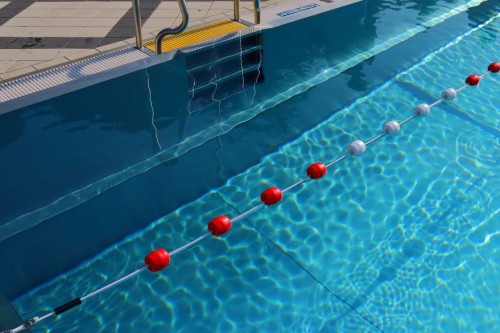 Lina Treningowa Basenowa Jpp 25M Stalowa WYPRZEDAŻ 2