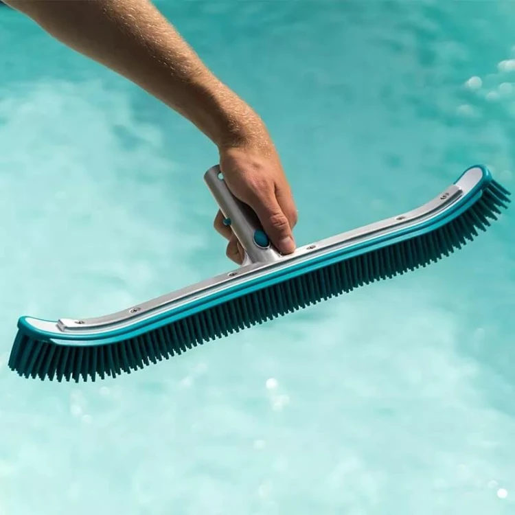 Szczotka Do Basenu 50cm Włosie Gumowe Bayrol Premium 2