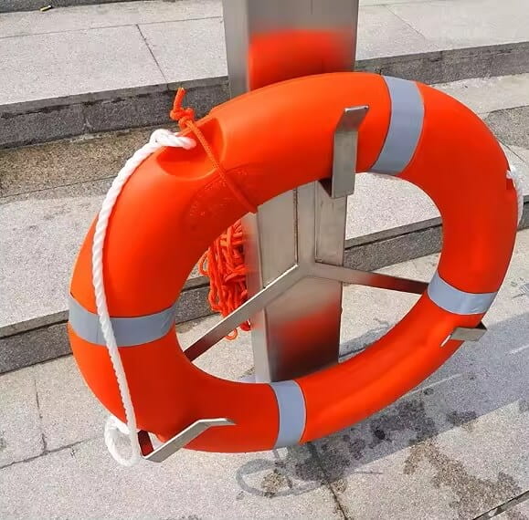 Koło Ratownicze EC-MED SOLAS 72cm 2,5kg Atest Pływalnie Kąpieliska Morze 6